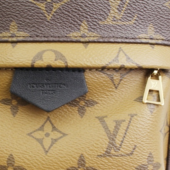 Louis Vuitton Palm Springs Backpack PM Monogram Rucksack Brown - Picture 4 of 4